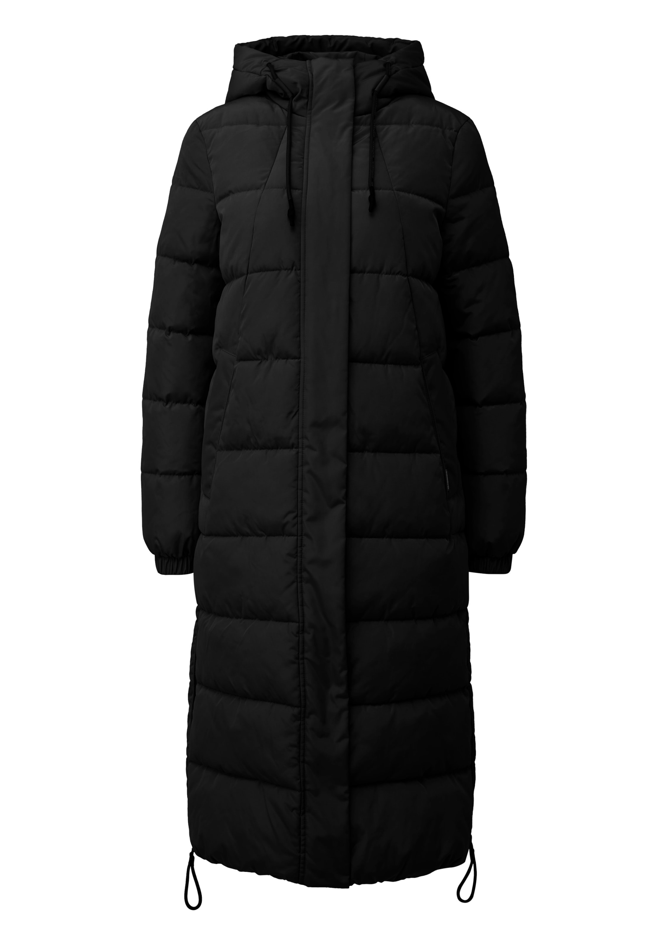 QS Wintermantel in Schwarz: Vorderseite