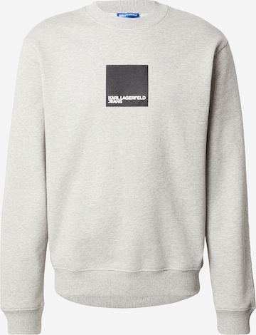 KARL LAGERFELD JEANS - Sweatshirt em cinzento: frente
