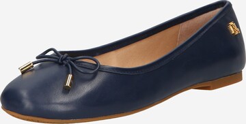 Lauren Ralph Lauren Ballerina 'JAYNA' in Blauw: voorkant