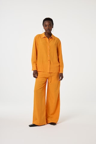 Chemisier Fabienne Chapot en orange