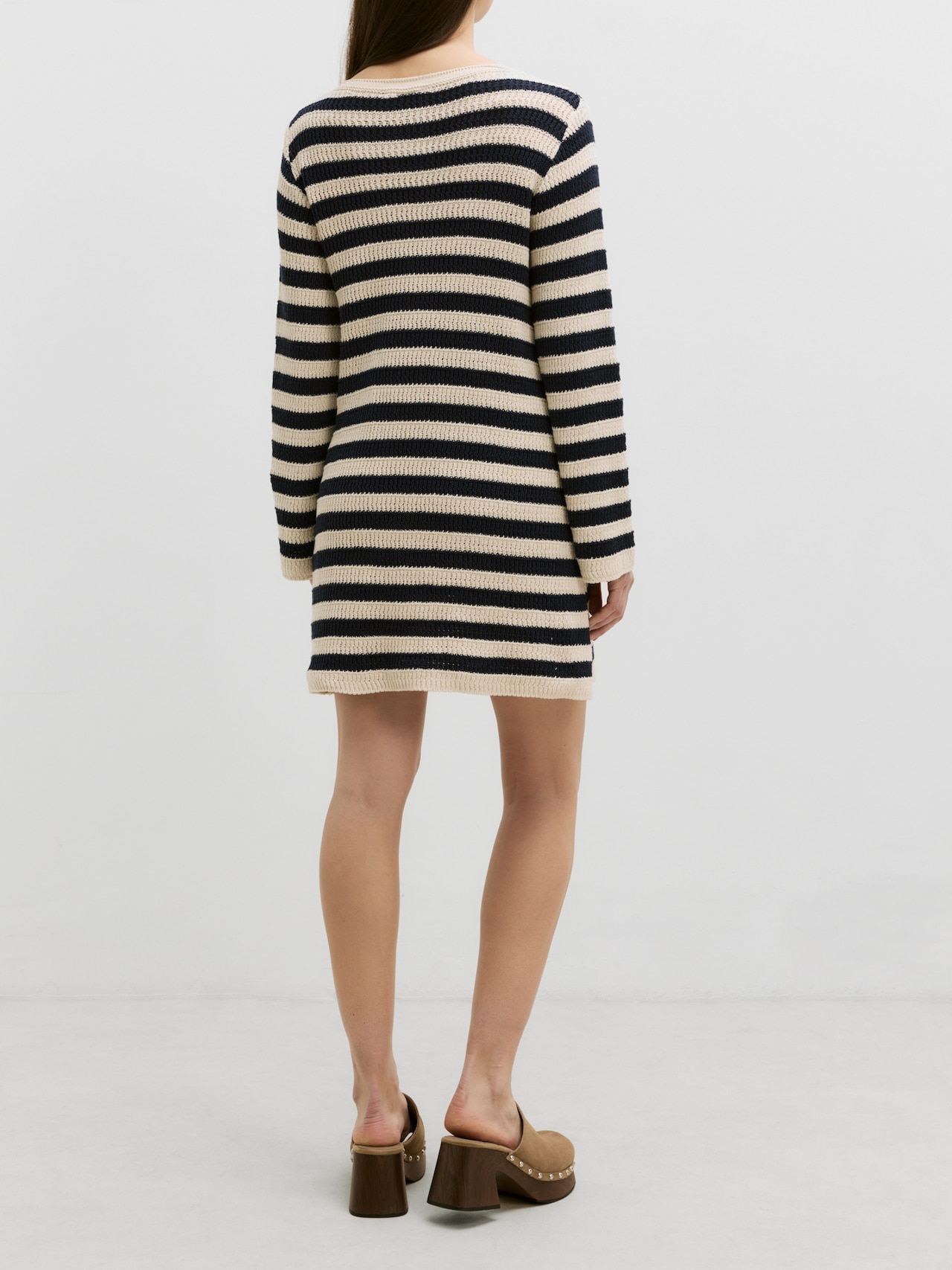 EDITED Produits Robes en maille 'Benita' noir