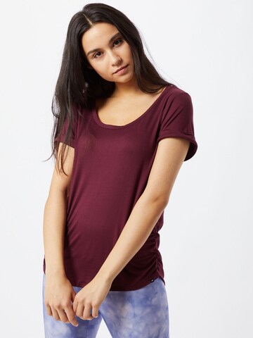 T-shirt fonctionnel 'Vesper' Marika en violet : devant