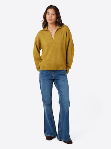 Sweat-shirt BRAVE SOUL en jaune