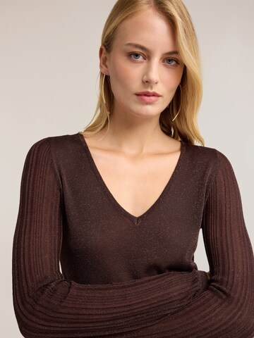 Pull-over MOTIVI en marron