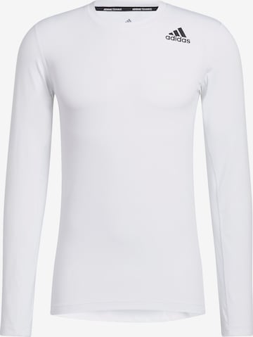 T-Shirt fonctionnel ADIDAS SPORTSWEAR en blanc : devant