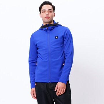 MAUI WOWIE Fleecejacke in Blau: Vorderseite
