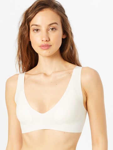 Triangle Soutien-gorge 'ZERO Feel' SLOGGI en beige : devant