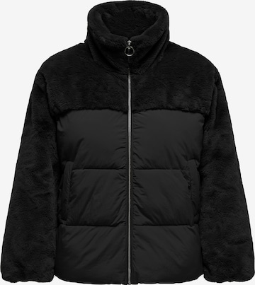 ONLY Carmakoma - Chaqueta de invierno en negro: frente