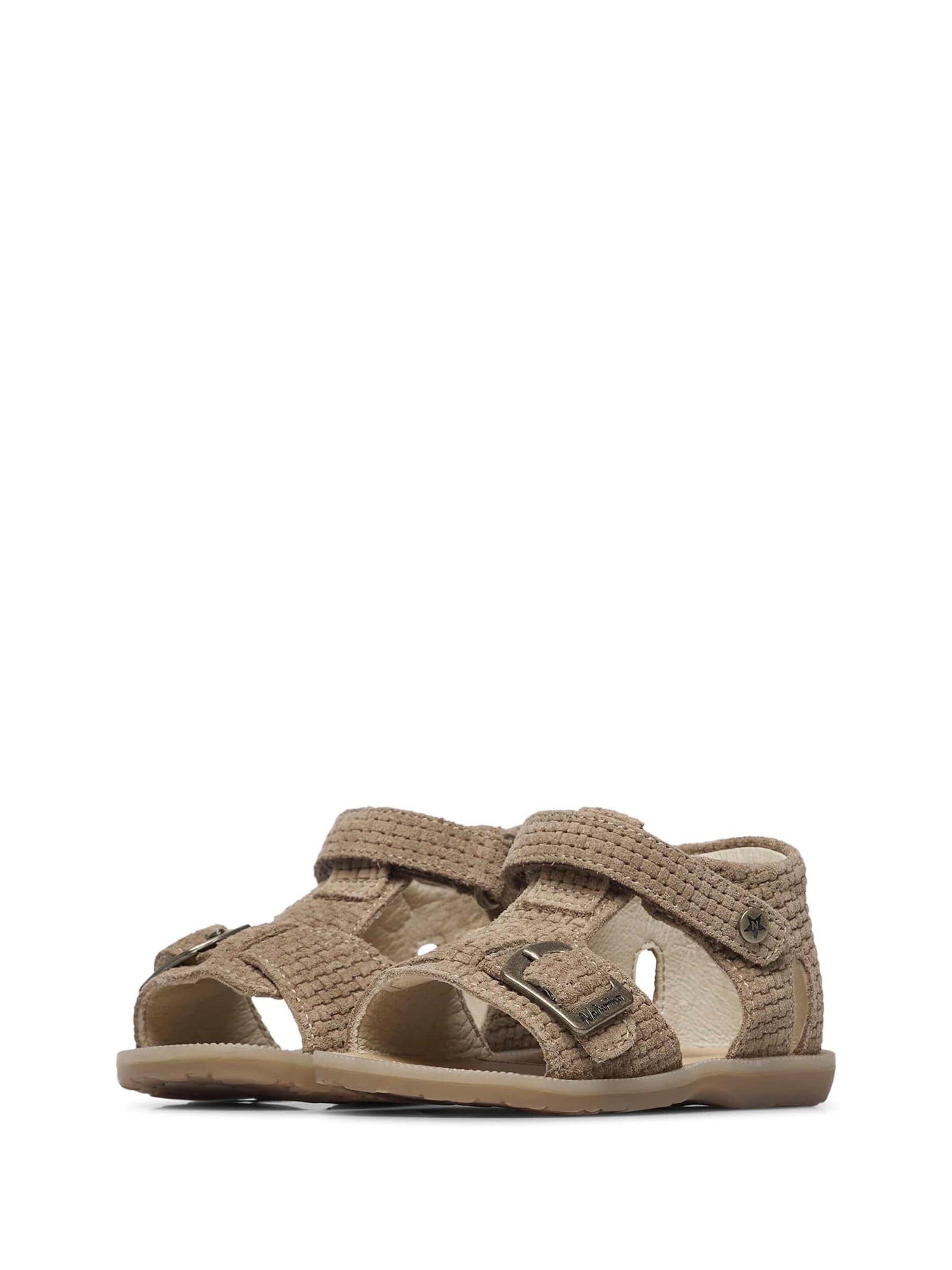NATURINO Open shoes 'QUARZO' in Brown