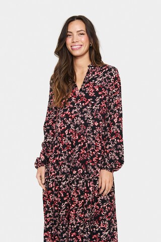 SAINT TROPEZ Shirt dress 'EdaSZ' in Black
