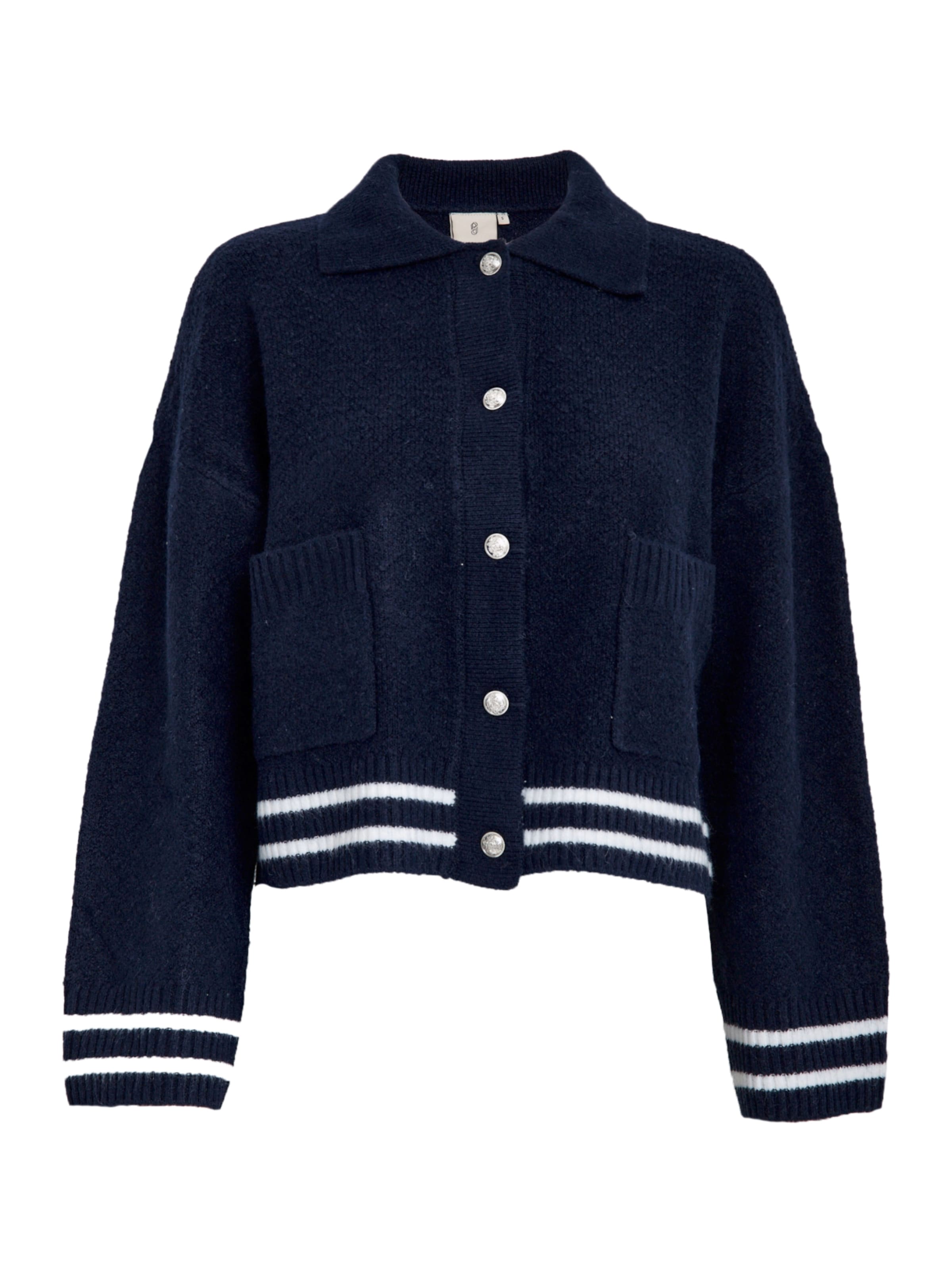 Peppercorn Neuletakki 'Kamilla' värissä sininen: etupuoli