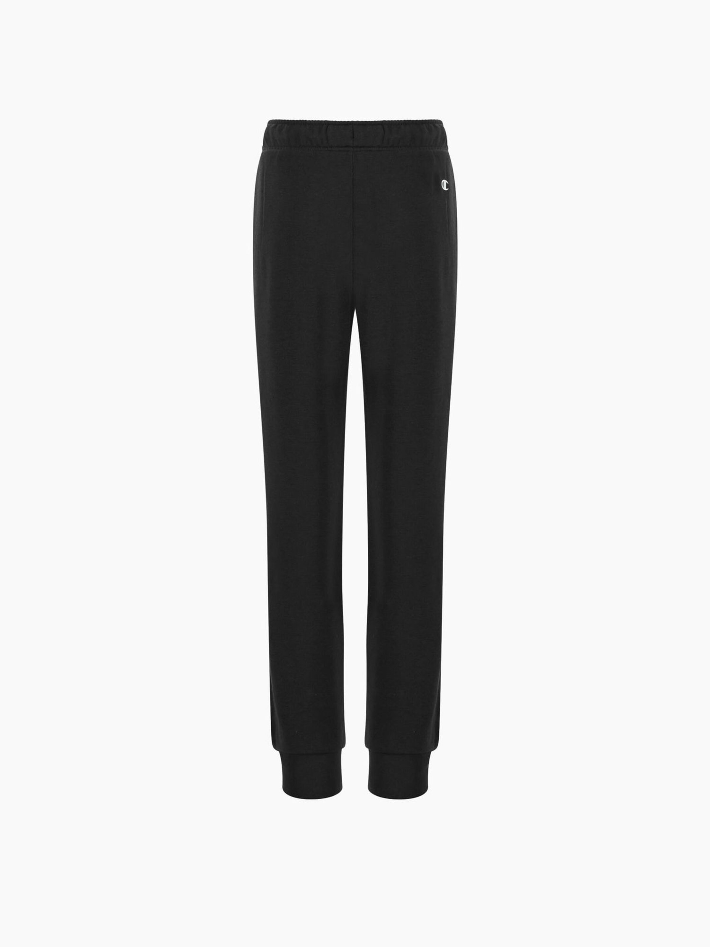 Champion Tapered Broek 'Logo' in Zwart