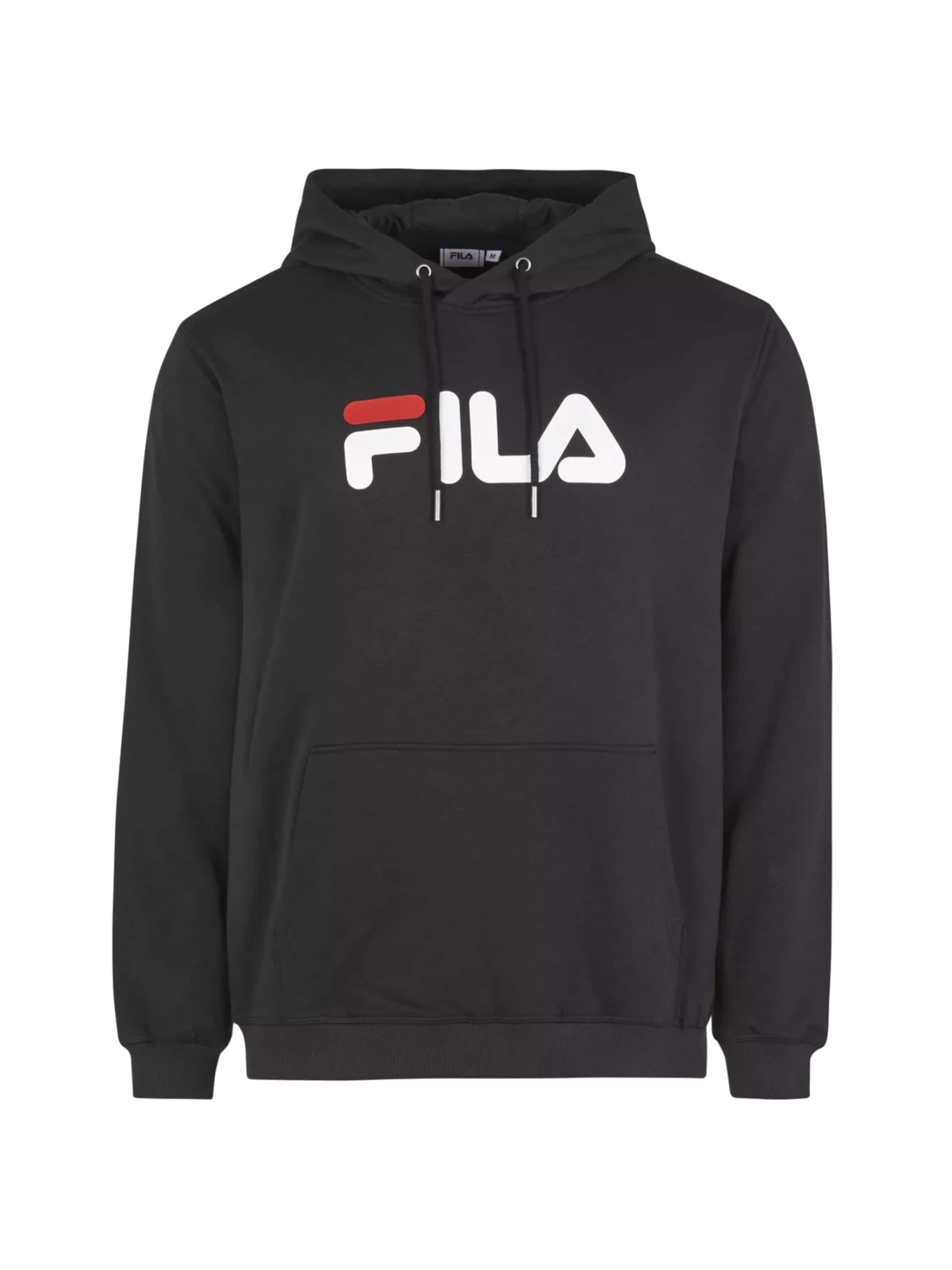 FILA Sweatshirt 'Fila Barumini Hoody' in Black: front
