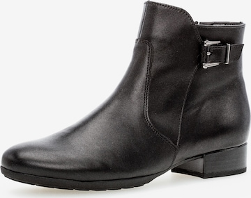 GABOR Booties in Black: front