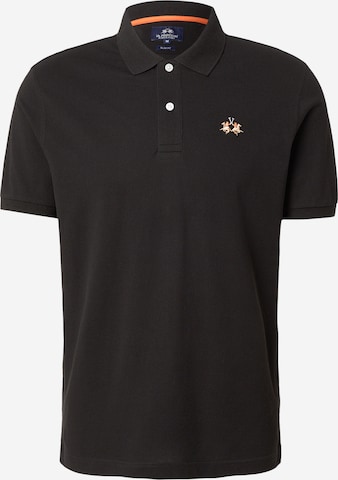 T-Shirt La Martina en noir : devant