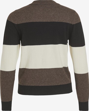VILA Sweater in Brown