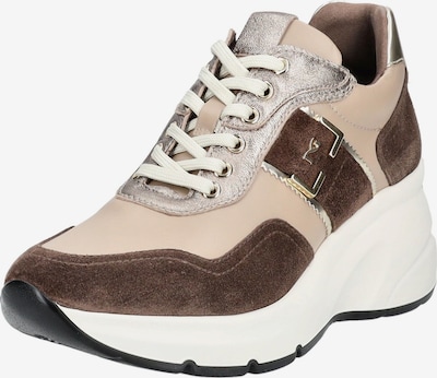 Nero Giardini Sneaker in creme / kastanienbraun, Produktansicht