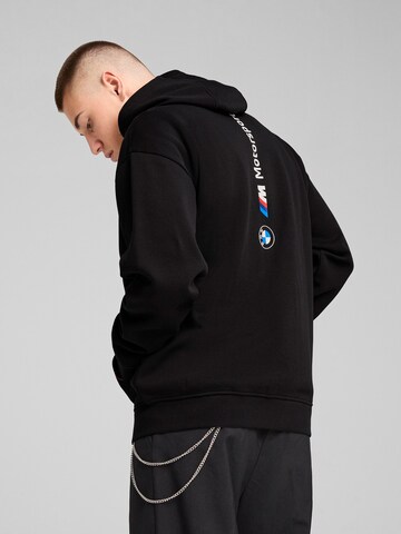 PUMA Sweat jacket 'BMW Motorsport Essentials+' in Black