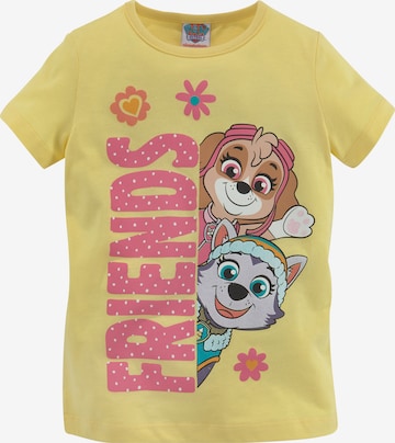 PAW Patrol T-Shirt in Gelb: predná strana