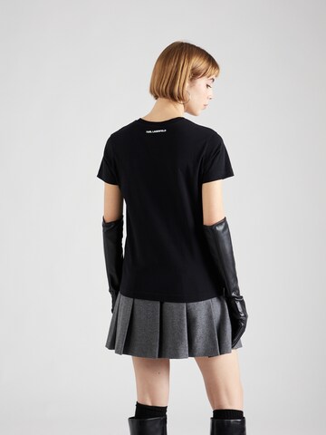 Karl Lagerfeld - Camiseta 'Ikonik 2.0' en negro