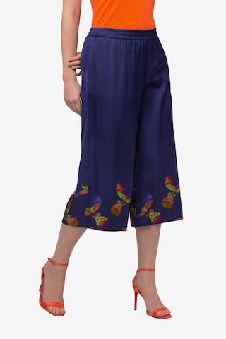 Wide Leg Pantalon Ulla Popken en bleu