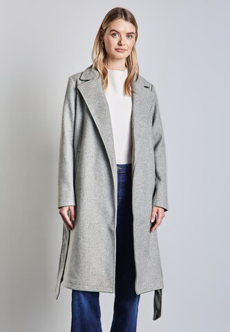 STREET ONE Between-Seasons Coat in Grey: front