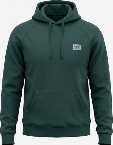 Carrera Jeans Sweatshirt 'Replica Hoodie' in Grün: Vorderseite