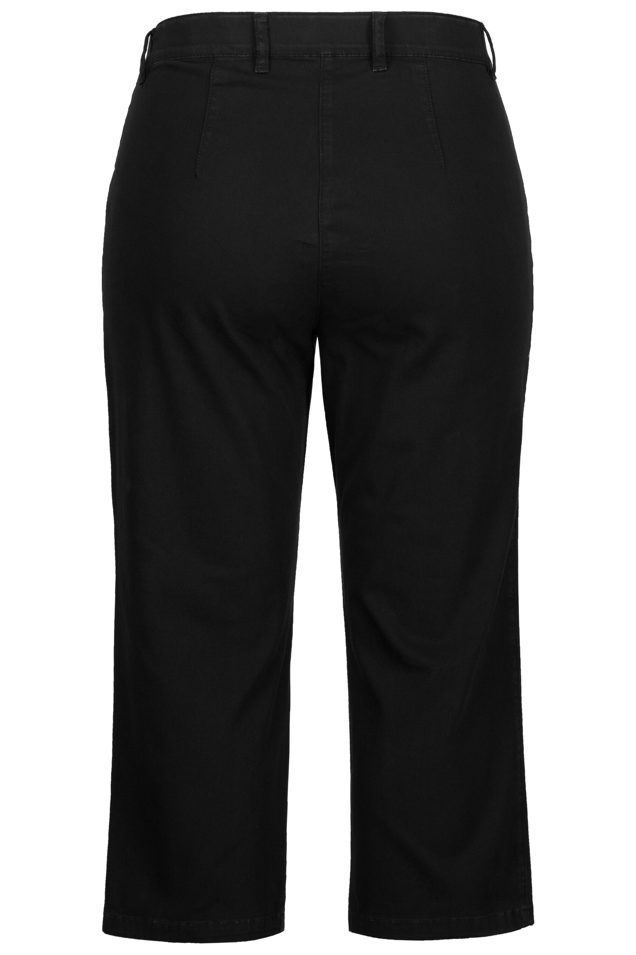 Ulla Popken Slimfit Hose 'Mony' in Schwarz