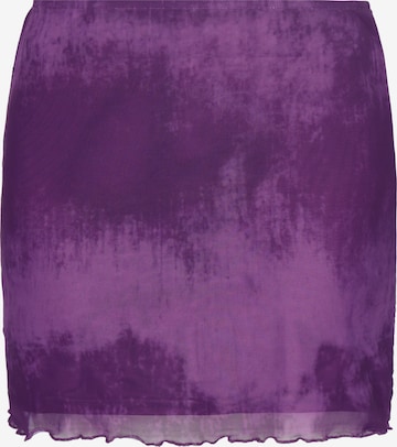 Jupe myMo ROCKS en violet : devant