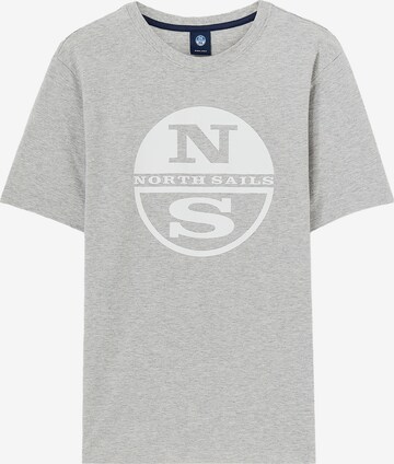 T-Shirt North Sails en gris : devant