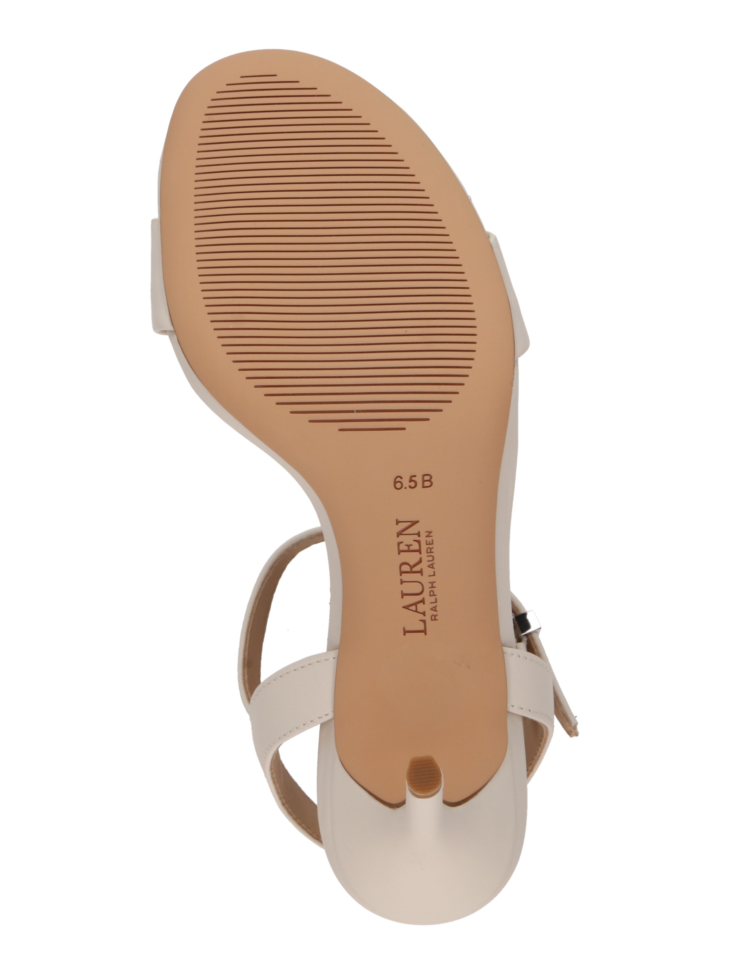 Lauren Ralph Lauren Σανδάλι με λουράκια 'GWEN' σε λευκό
