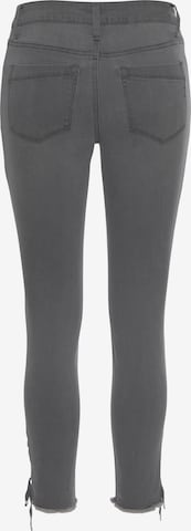 LASCANA Skinny Jeans in Grey