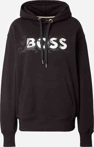 BOSS Black Sweatshirt 'Econy1' in Black: front