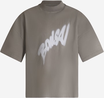 T-Shirt Bonsai en gris : devant