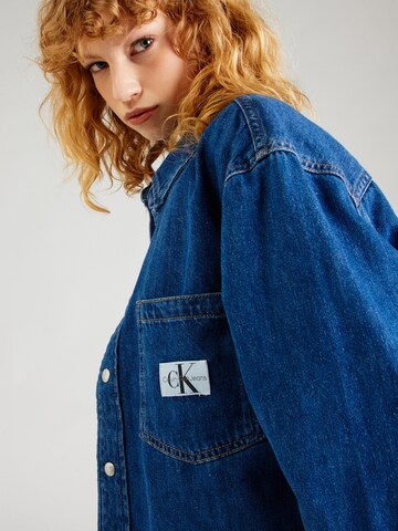 Calvin Klein Jeans Jacke in Blau