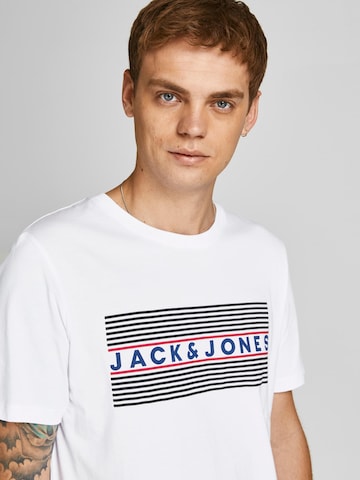 JACK & JONES - Camiseta 'Corp' en blanco