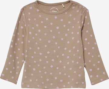 s.Oliver Shirt in Braun: Vorderseite