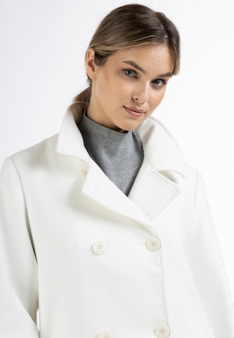 DreiMaster Klassik Ανοιξιάτικο και φθινοπωρινό παλτό σε λευκό