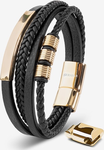 SERASAR Armband 'Brave' in Goud: voorkant