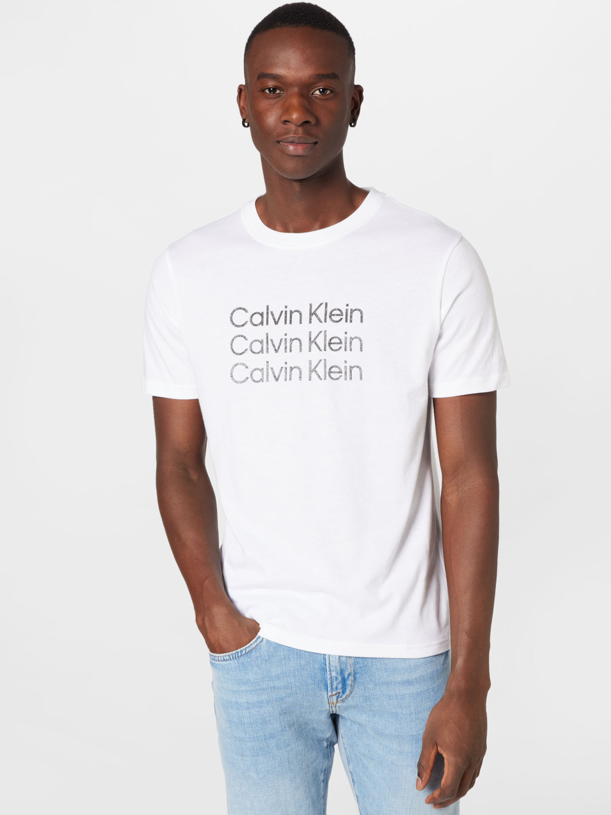 Calvin Klein Sport Shirt in | Weiß ABOUT YOU