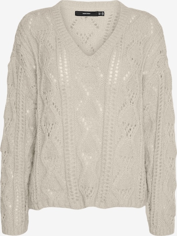 VERO MODA Kampsun 'VMNEWERIN', värv beež: eest vaates