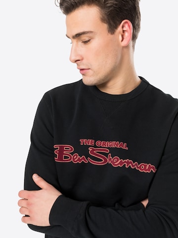 Sweat-shirt Ben Sherman en noir