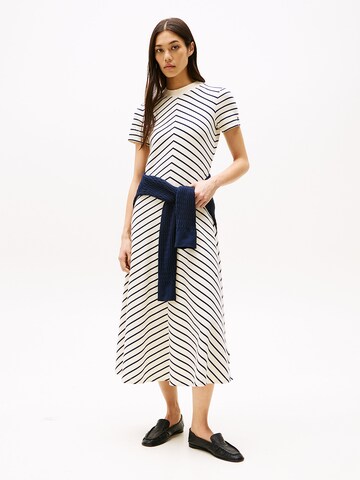 TOMMY HILFIGER Dress 'Fit And Flare' in White