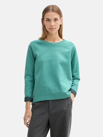 TOM TAILOR DENIM Shirt in Green: front