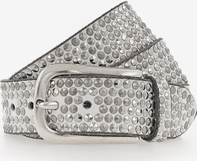 Cintura b.belt Handmade in Germany di colore argento, Visualizzazione prodotti