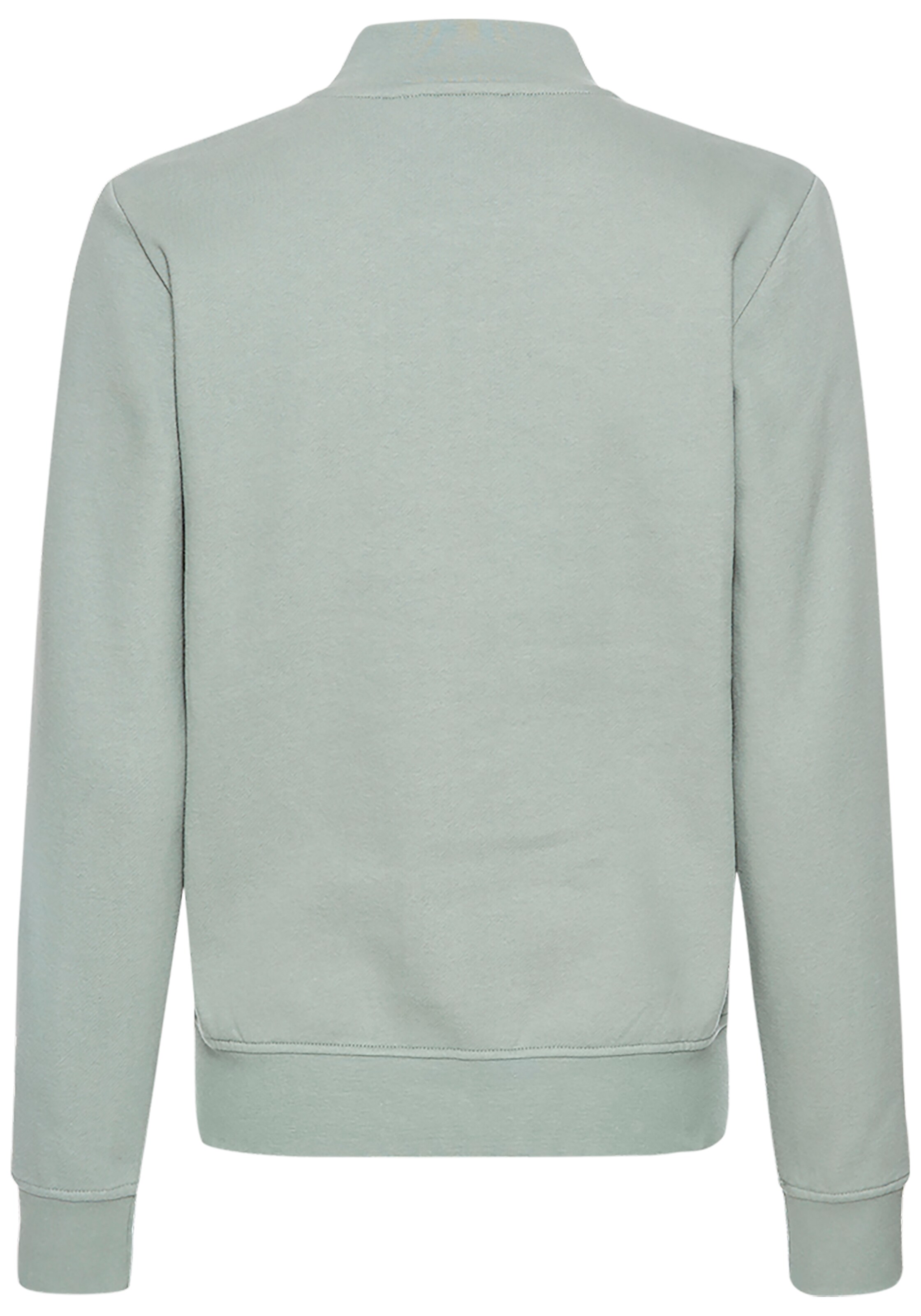 DELMAO Sweatjacke in Grün