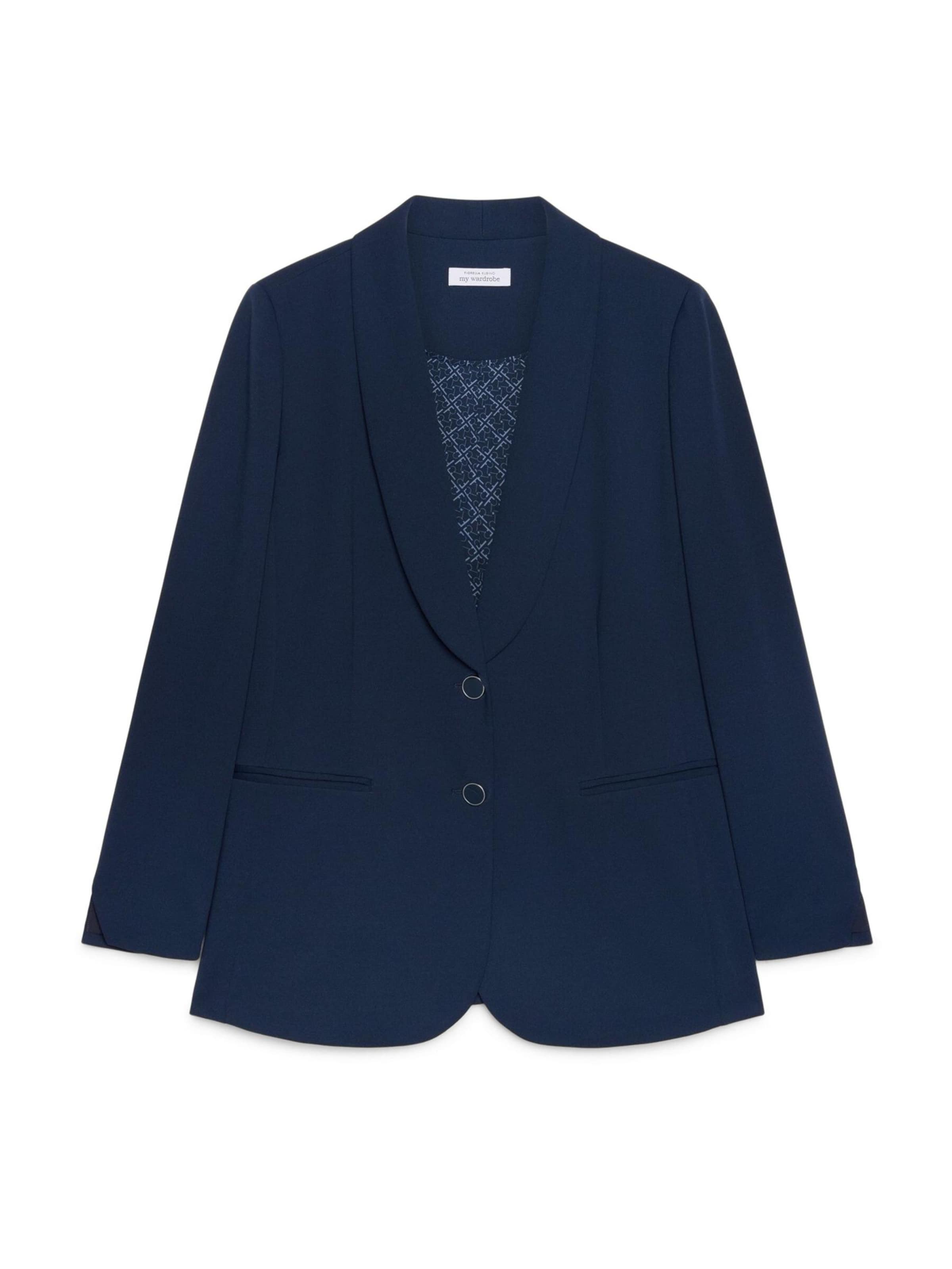 Blazer Fiorella Rubino en bleu : devant