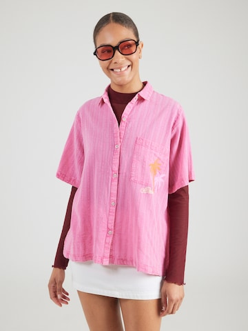 RIP CURL Halenka 'Hotel Malibu' – pink: přední strana
