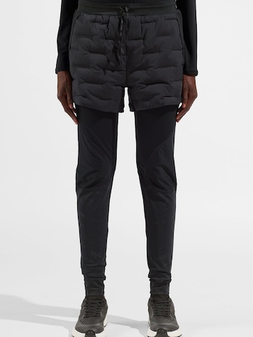 ODLO Slimfit Sporthose 'ZEROWEIGHT INSULATOR'‌‌‌‌‌‌‌‌‌ in Schwarz