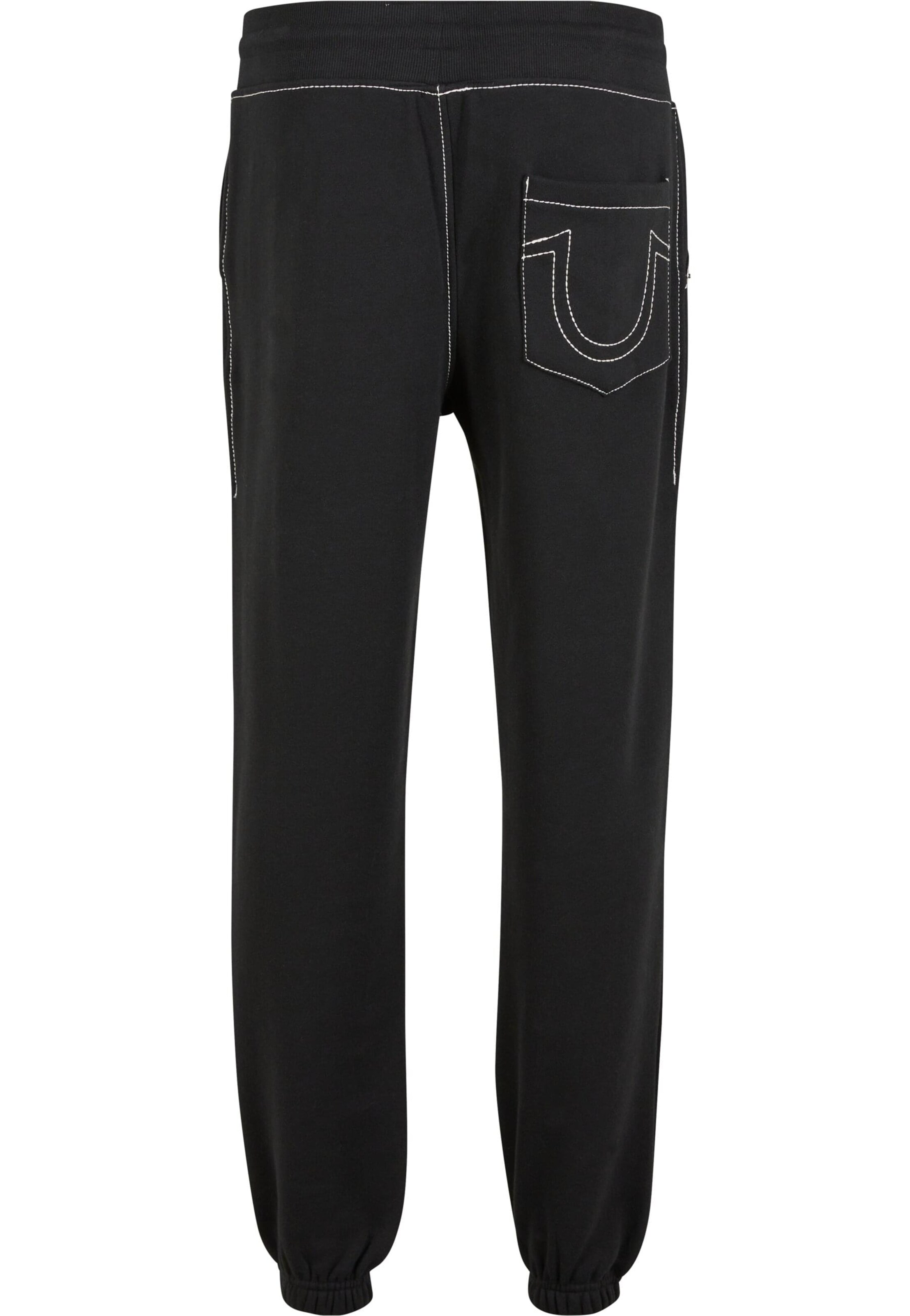 True Religion Tapered Broek in Zwart